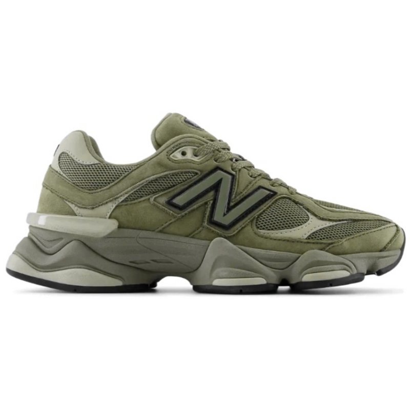 New Balance 9060 Dark Olivine Black