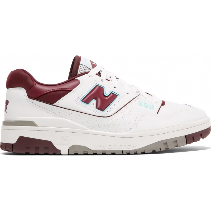 Tênis New Balance 550 Burgundy Turquoise