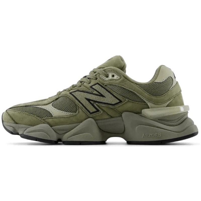New Balance 9060 Dark Olivine Black