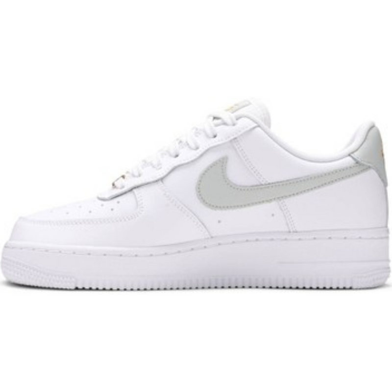 Tênis Nike Air Force 1 White Light Silver