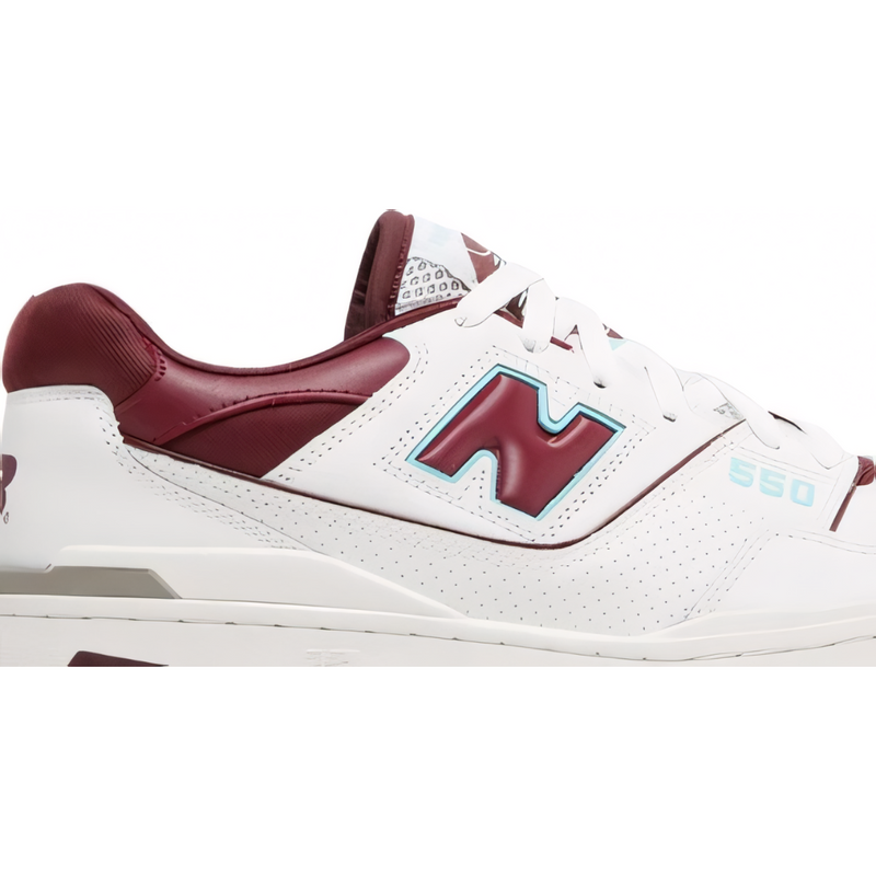 Tênis New Balance 550 Burgundy Turquoise