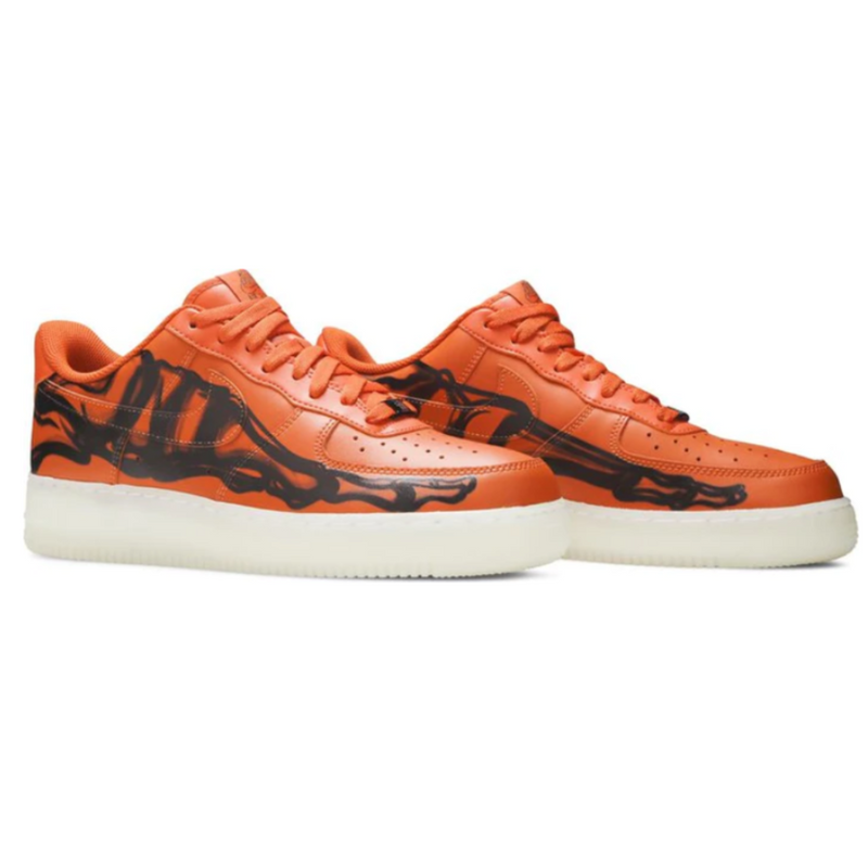 Tênis Nike Air Force 1 Low 'Orange Skeleton'